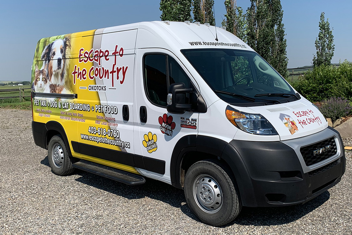 Escape to the country delivery services